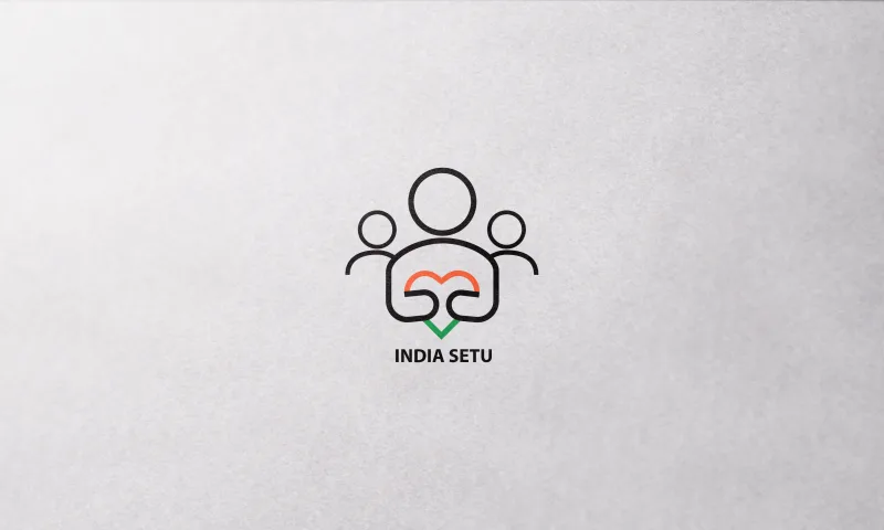 India Setu civic foundation emblem designed by MediaOfficers