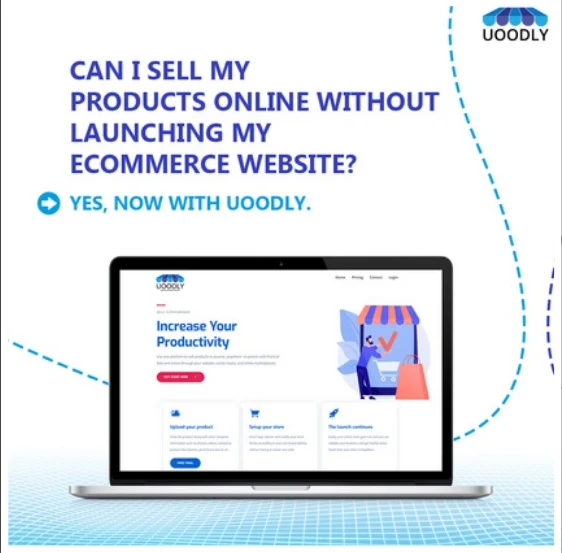 Uoodly marketplace features post designed by MediaOfficers