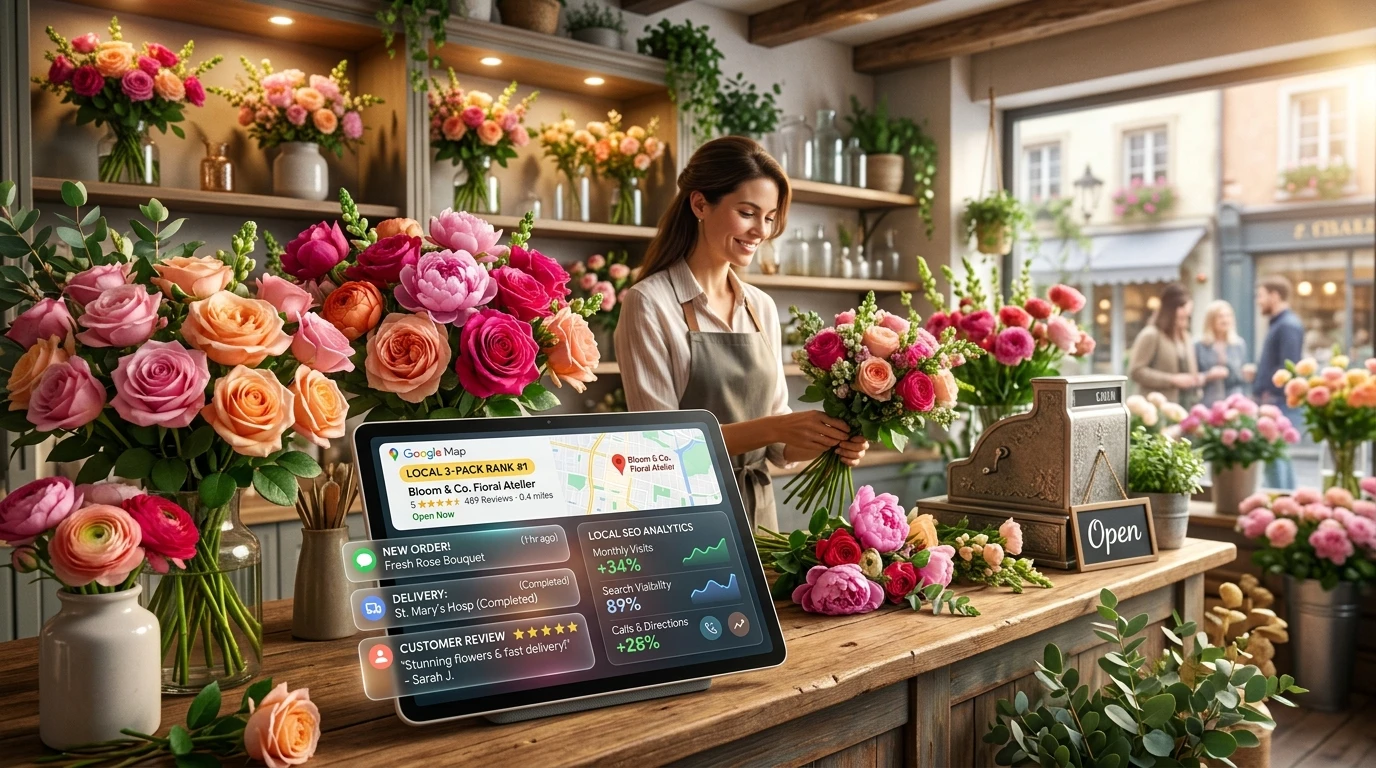 10 Essential SEO Services for Florists & Local Flower Shops (2026 Guide)