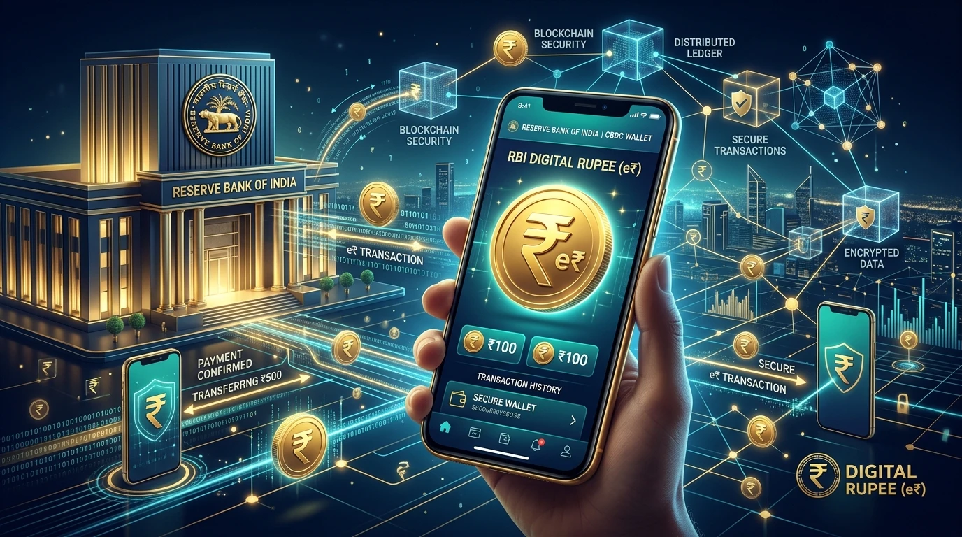 Digital Rupee CBDC: Reserve Bank of India (RBI) e-Rupee Complete Guide (2026)