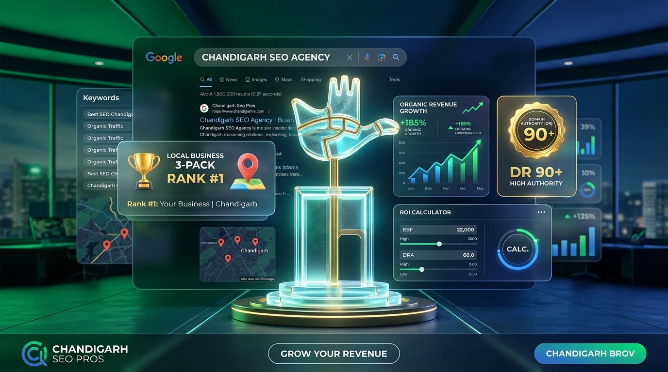 Top SEO Company in Chandigarh: Scale Organic Traffic & Revenue (2026)