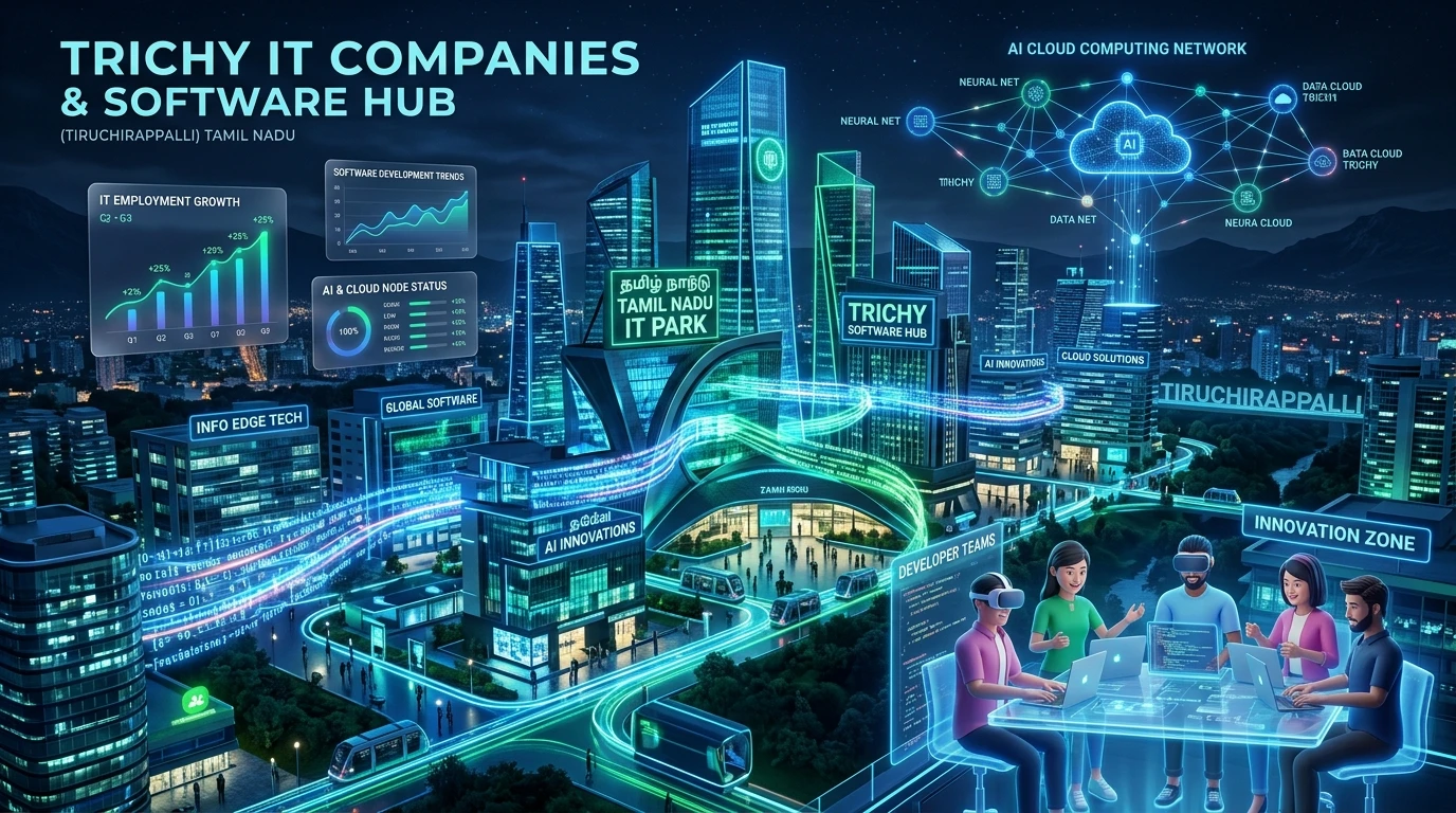 Thriving IT Companies in Trichy: Growing Hub for Tech Innovation (2026)