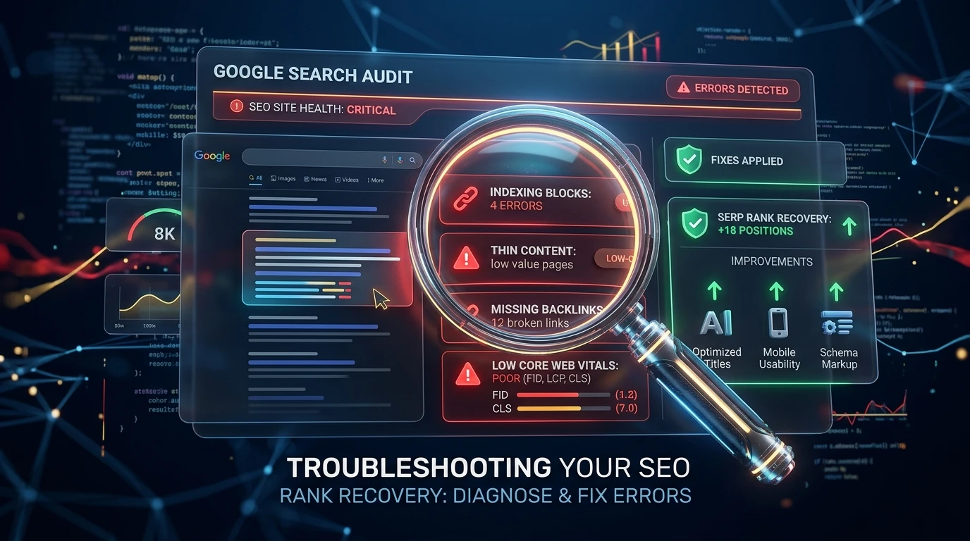 Why Your Website Is Not Ranking on Google: 15 Common SEO Mistakes
