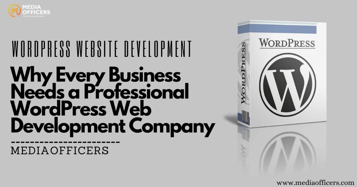 The Importance Of A Professional Wordpress Website Development Company