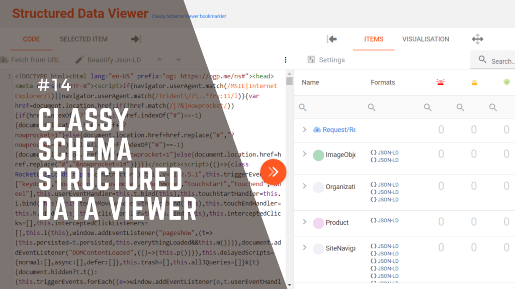 Schema Structured Data Viewer