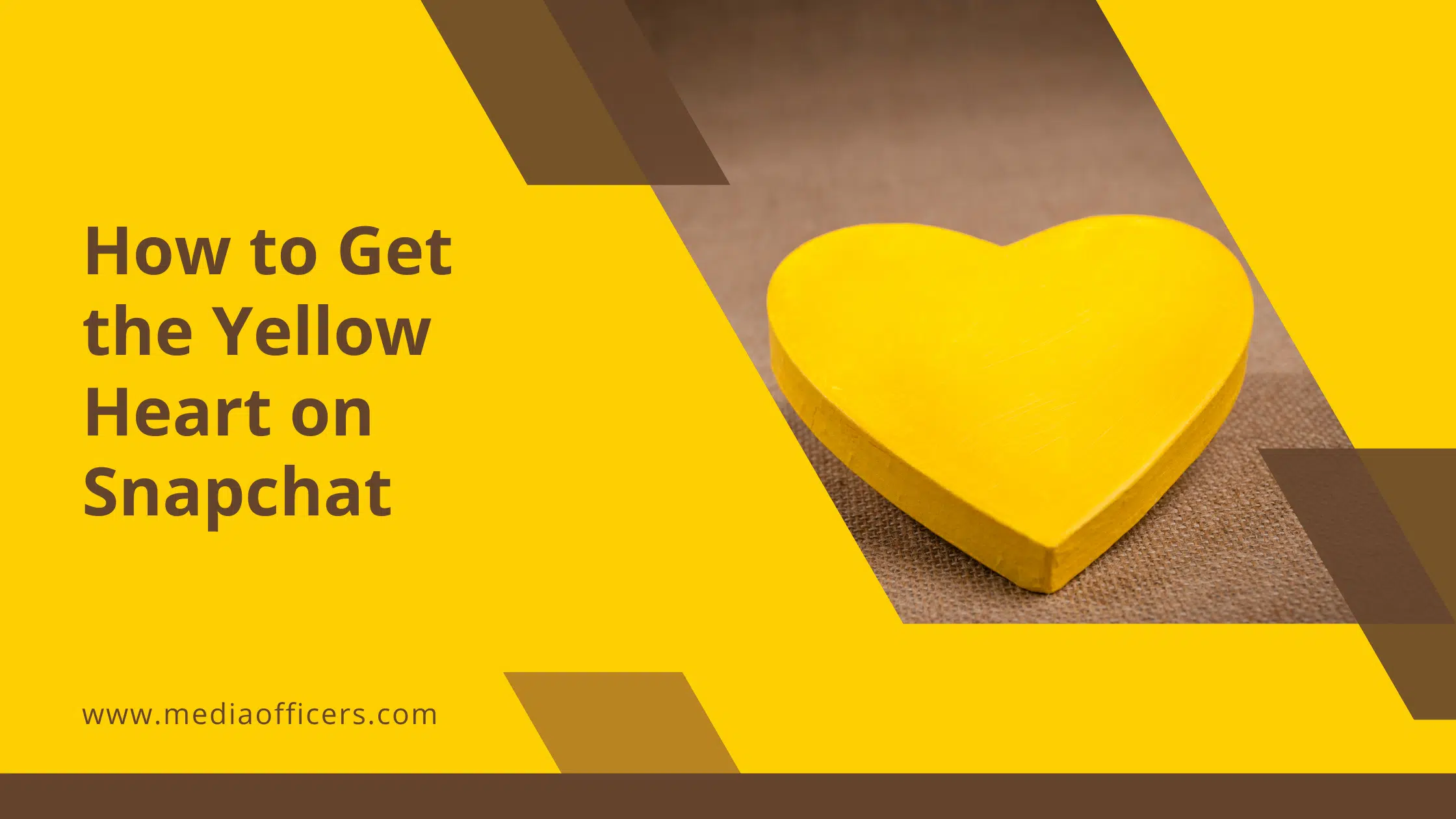 Yellow Heart on Snapchat: What It Means and How to Get It 2 How To Get The Yellow Heart On Snapchat