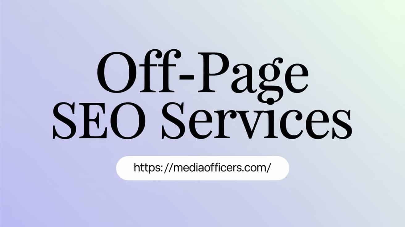 Off-Page Seo Services