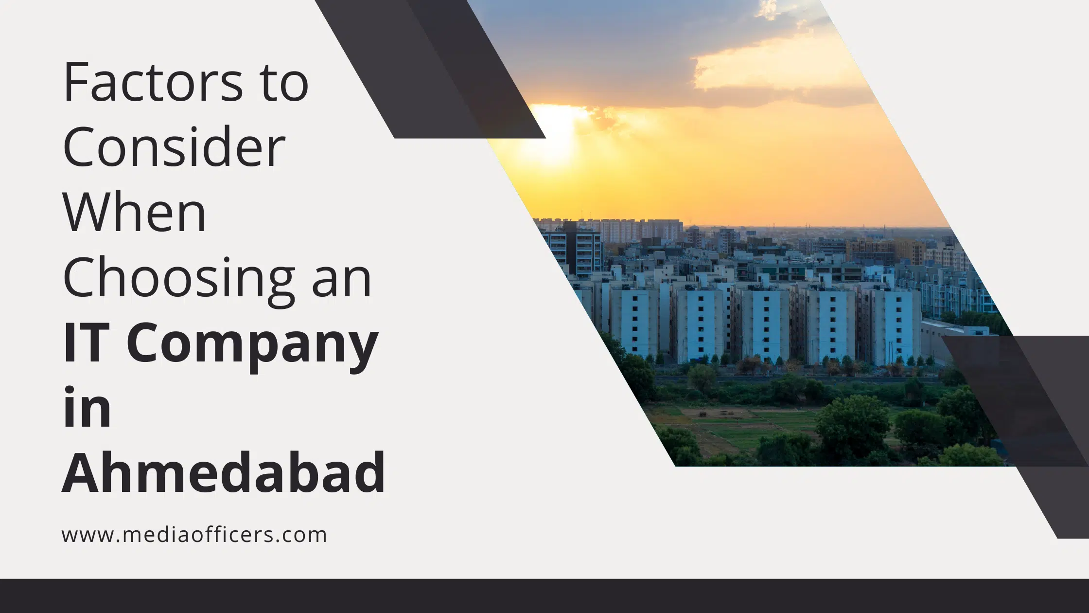 Top IT Companies in Ahmedabad to Empower Your Business 1 Factors To Consider When Choosing An It Company In Ahmedabad