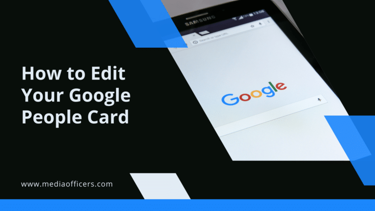 Google People Card: The Ultimate Guide to Building Your Online Presence 1 Google People Card