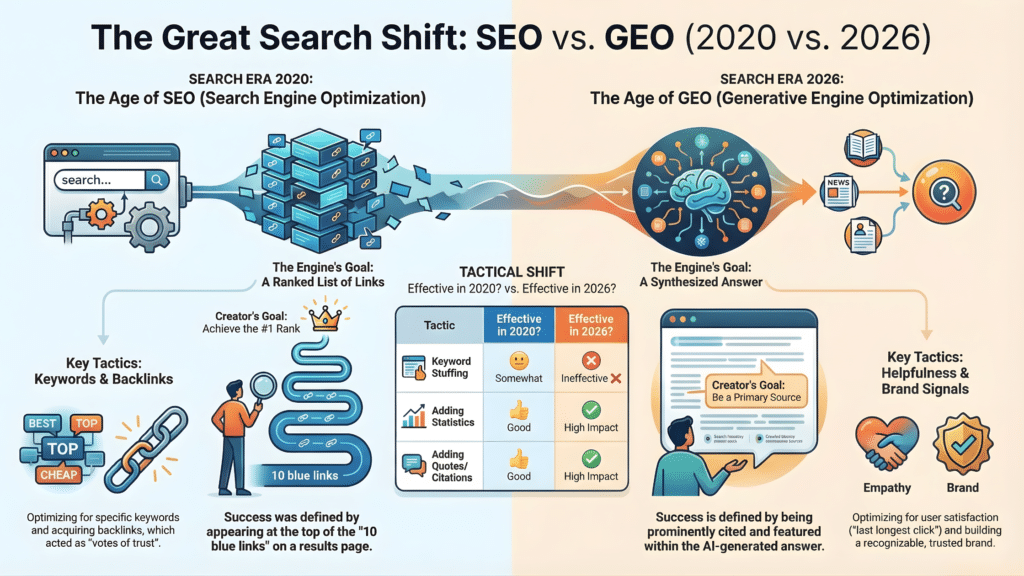 Seo Vs. Geo Search Shift