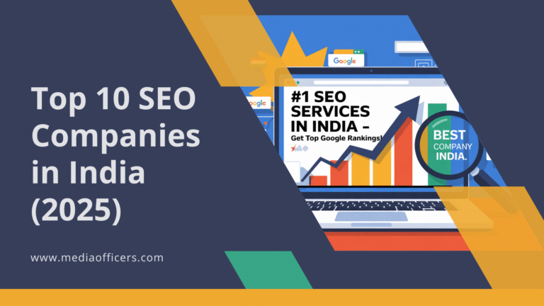 Top 10 Seo Companies In India (2025)