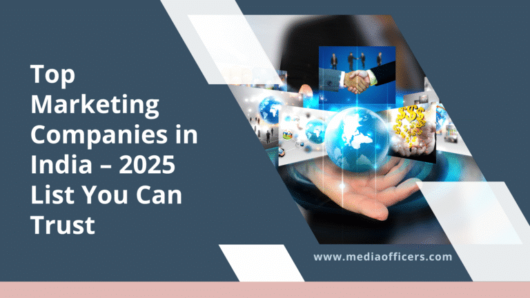 Top Marketing Companies in India – 2025 List You Can Trust 1 Top Marketing Companies In India