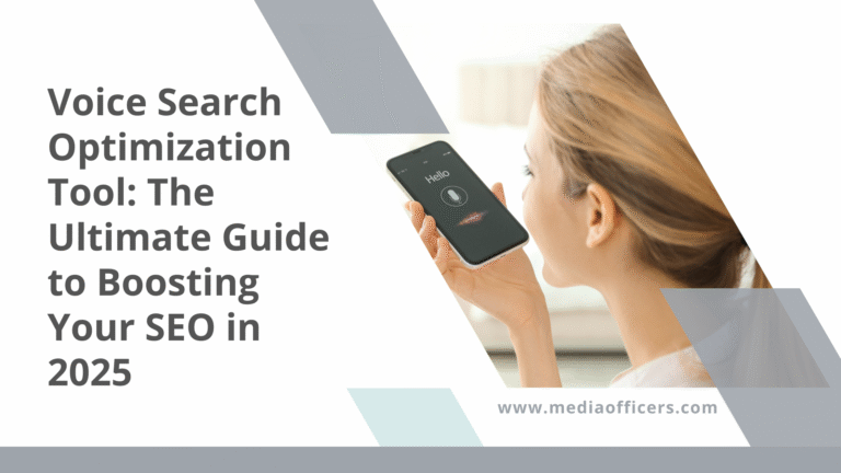 Voice Search Optimization Tool The Ultimate Guide To Boosting Your Seo In 2025