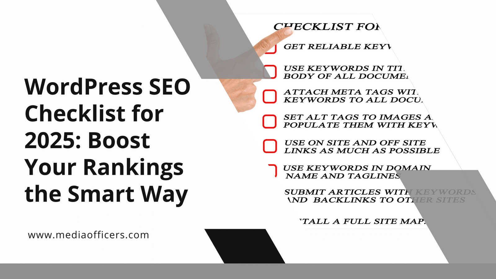 WordPress SEO Checklist for 2025: Boost Your Rankings the Smart Way 1 Wordpress Seo Checklist