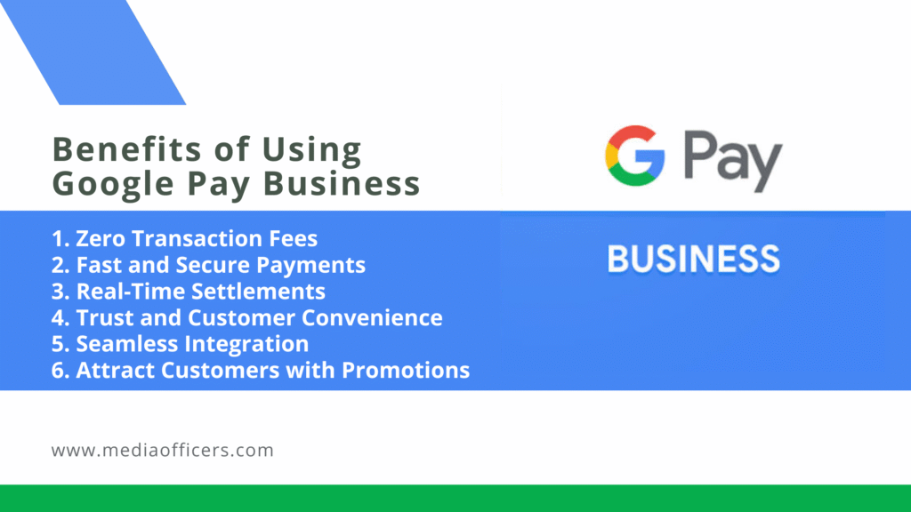 Google Pay for Business: A Complete Guide for 2025 1 Benefits Of Using Google Pay Business
