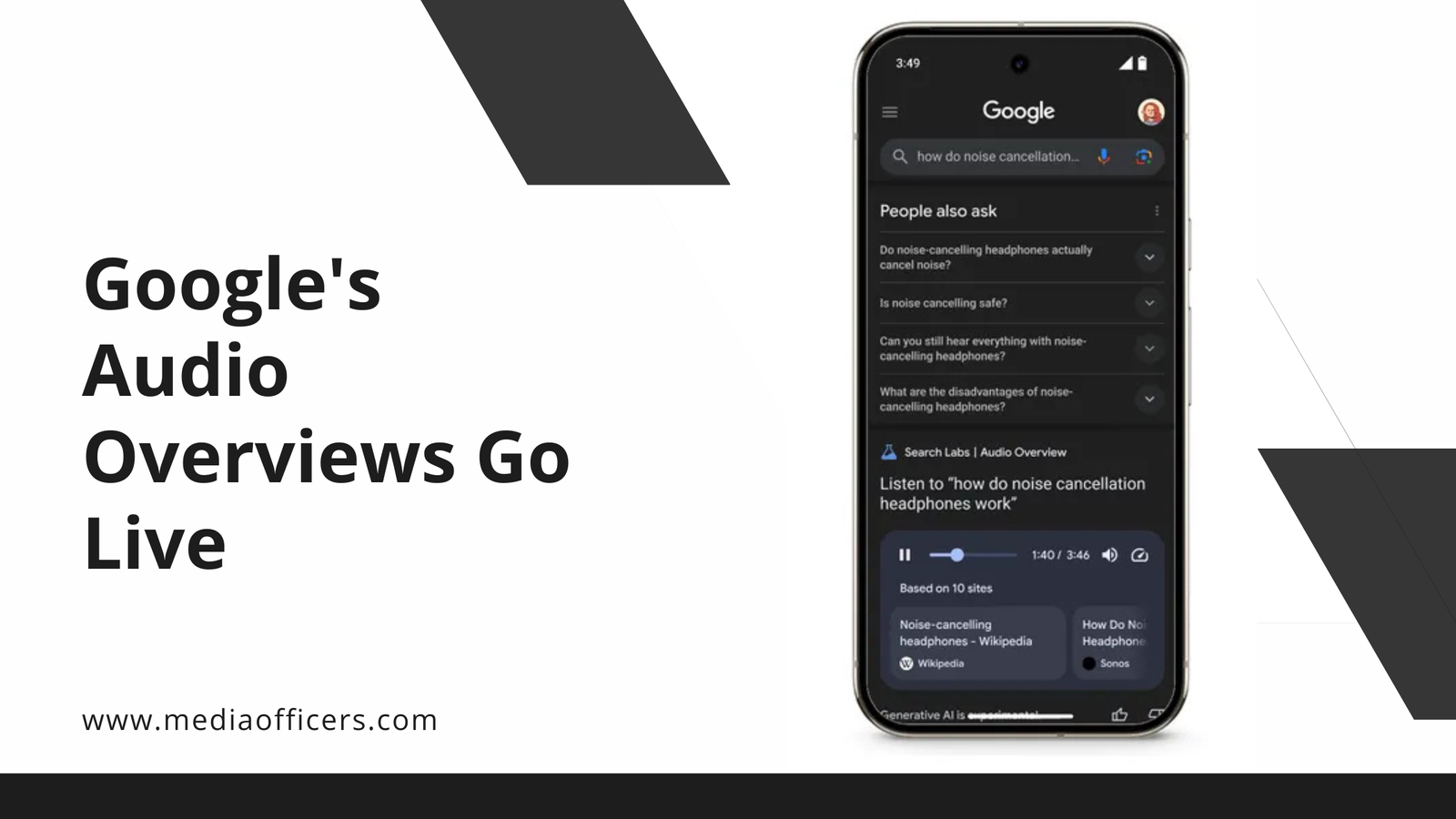 Google'S Audio Overviews Go Live