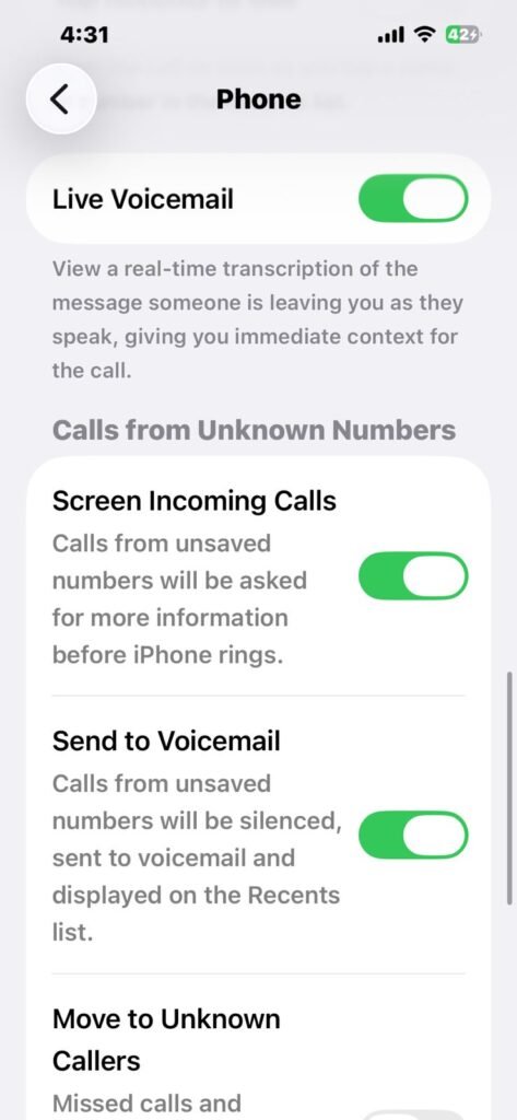iOS 26 Call Screening Update 3 Ios 26 Call Screening Update Steps To Enable Call Screening 2