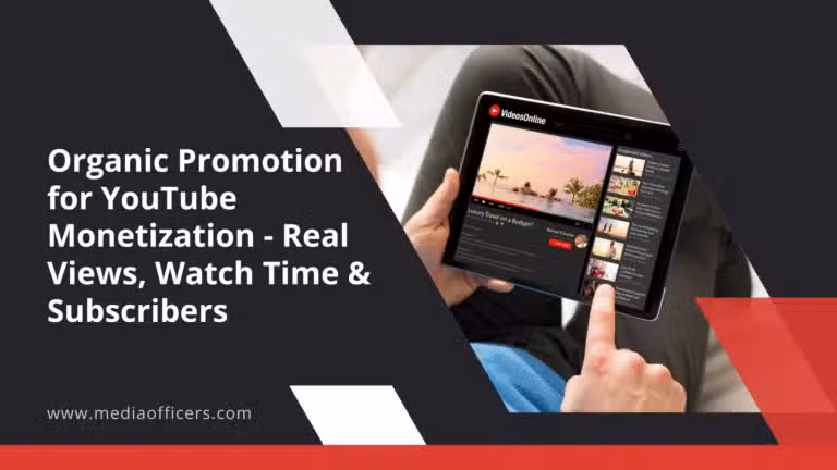 Organic Promotion For Youtube Monetization