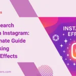 how to search filters on Instagram