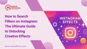 how to search filters on Instagram