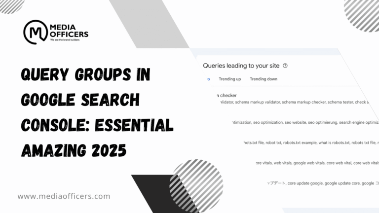 Query Groups In Google Search Console: Essential Amazing 2025
