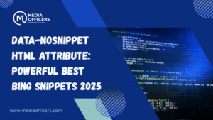 data-nosnippet HTML attribute Powerful Best Bing Snippets 2025