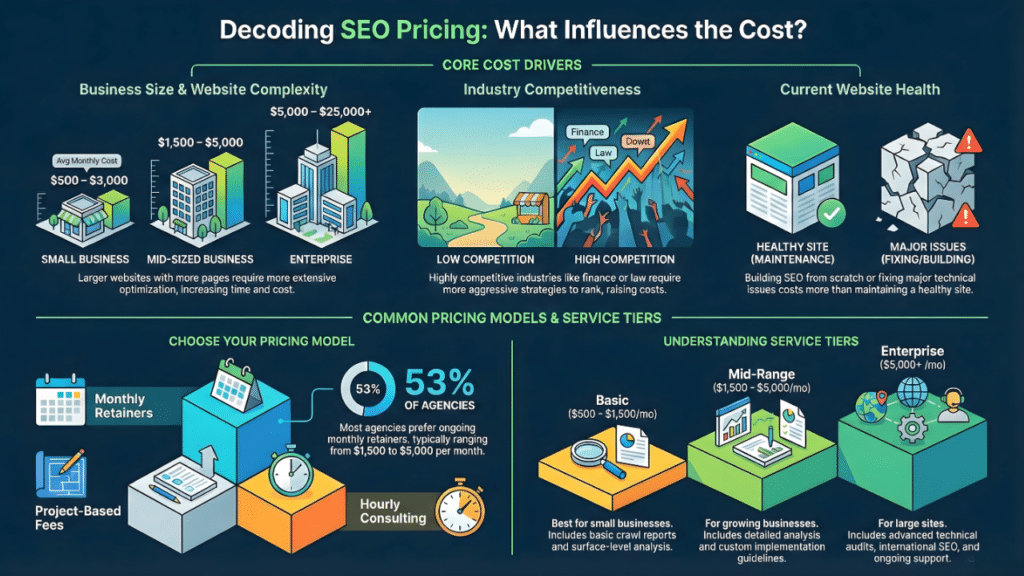 Decoding Seo Pricing Cost Factors