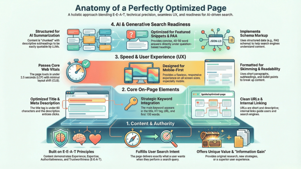 Infographic #3 The Anatomy Of A Perfectly Optimized Page