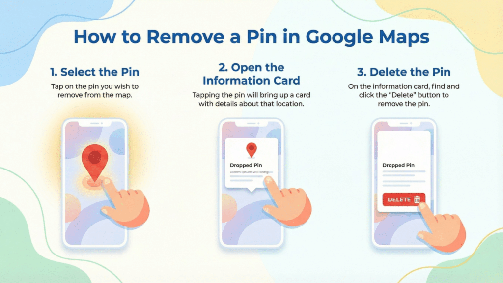 Remove A Pin In Google Maps