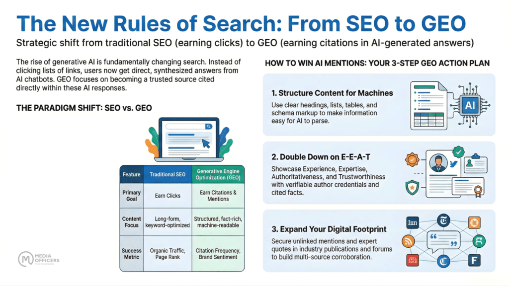 Seo To Geo Paradigm Shift